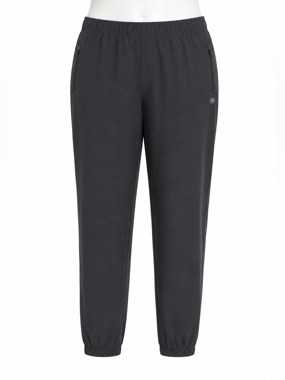 Size‎ XL Gaiam Women’s Stretch Jogger Pants Gray Athletic Travel Athleisure